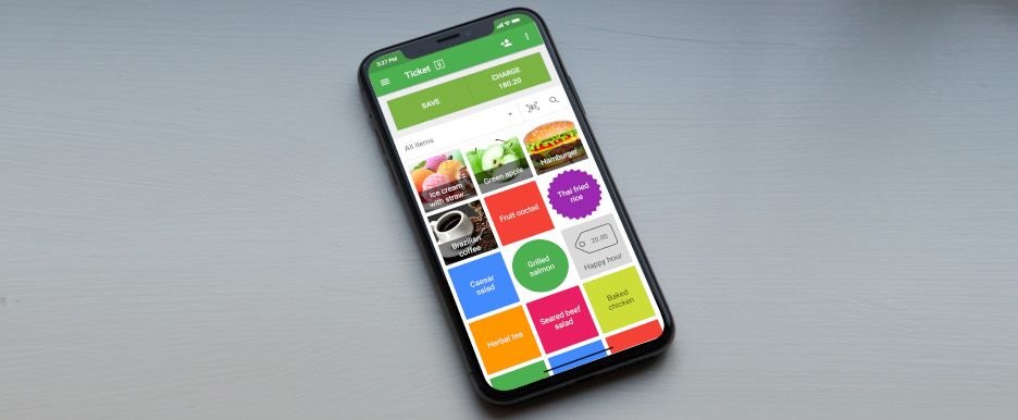 Home screen item layout for iPhones